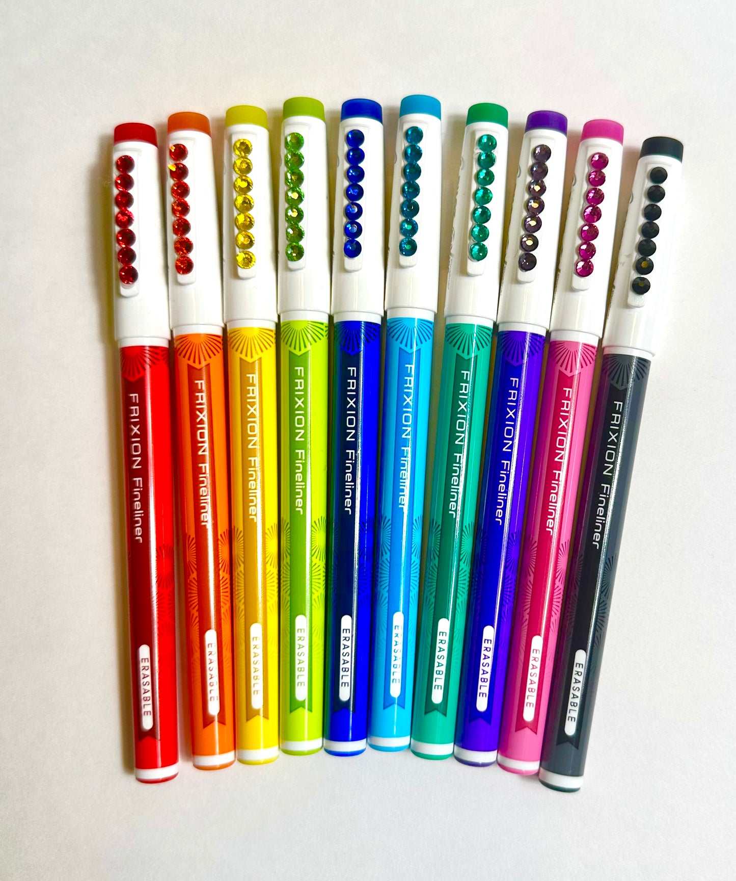 Frixion Pen collection with bling