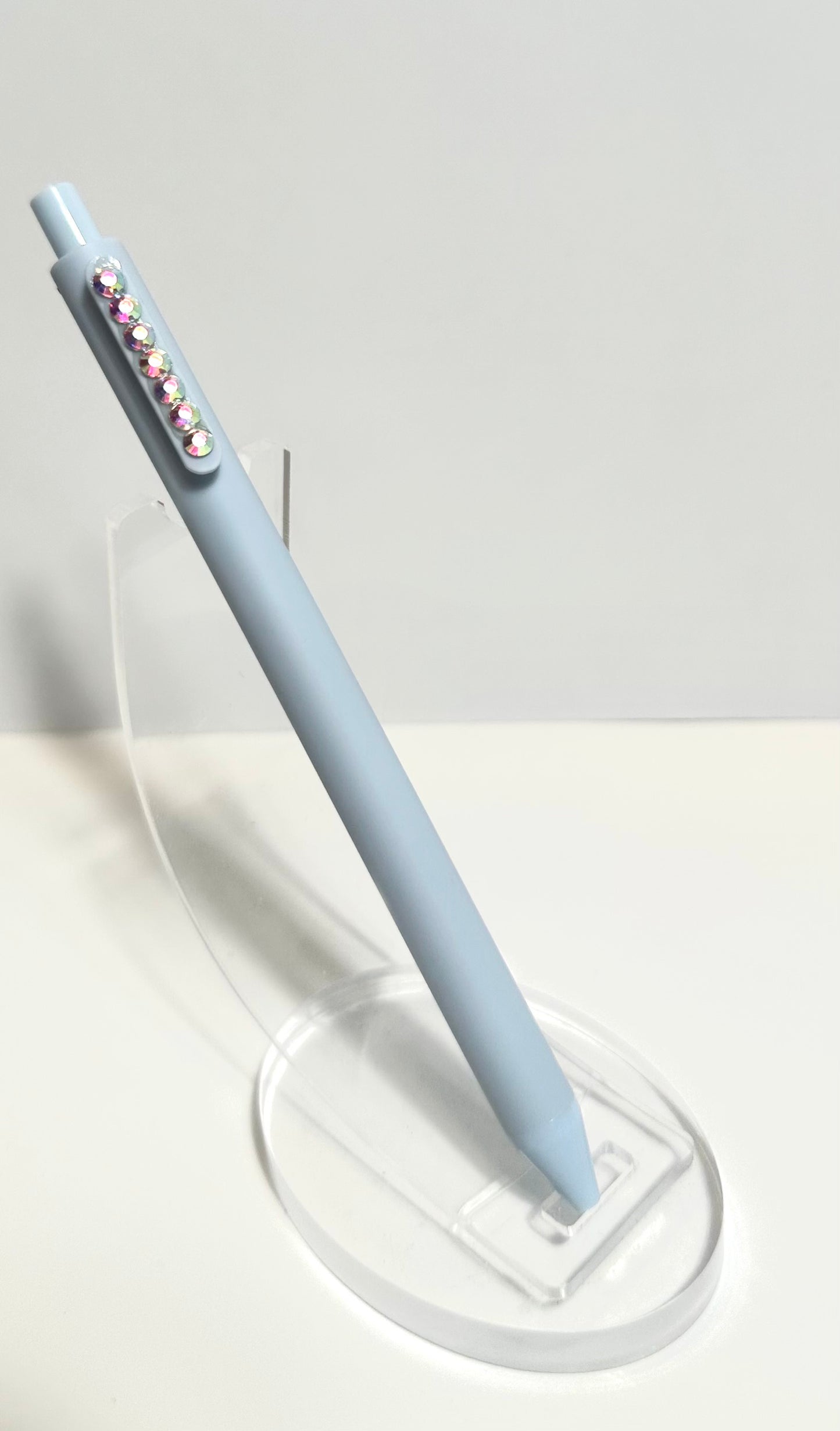 Rhinestone colored ink gel, pens, set of six