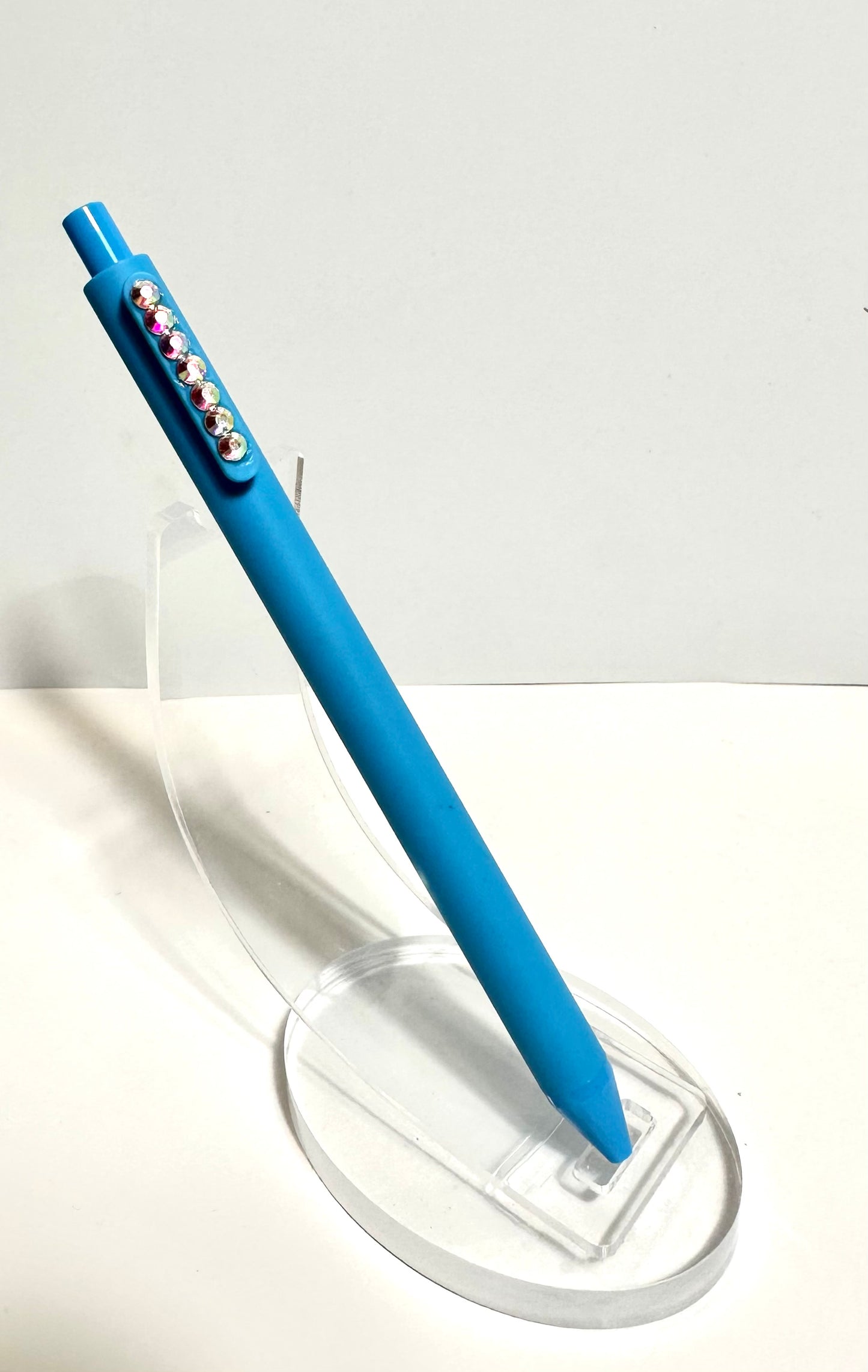 Rhinestoned colored ink gel, Pens set of 6.