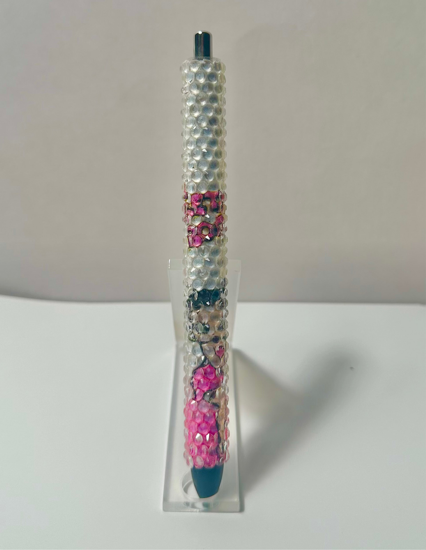 Rhinestoned Betty boop pen