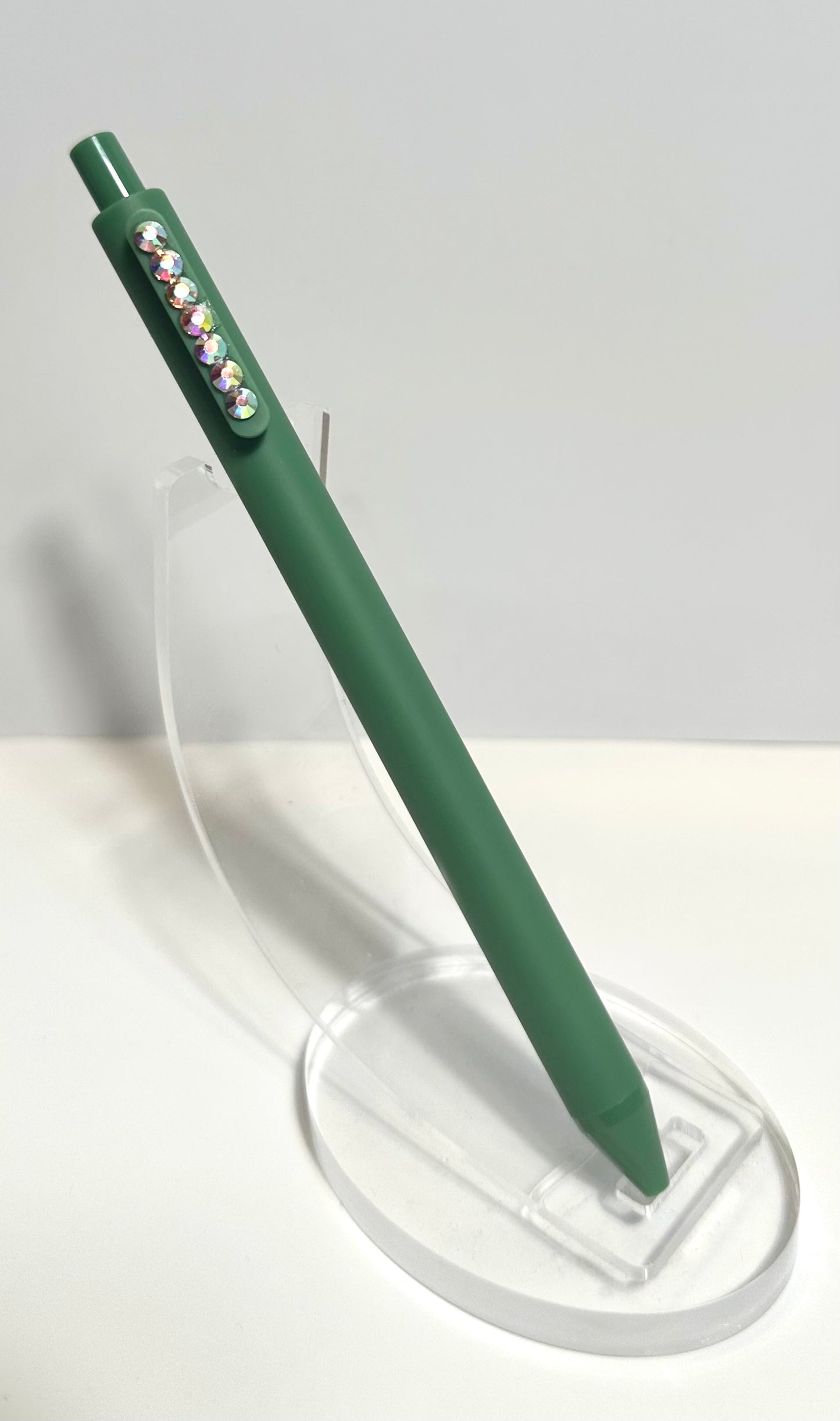 Rhinestone colored ink gel, pens, set of six