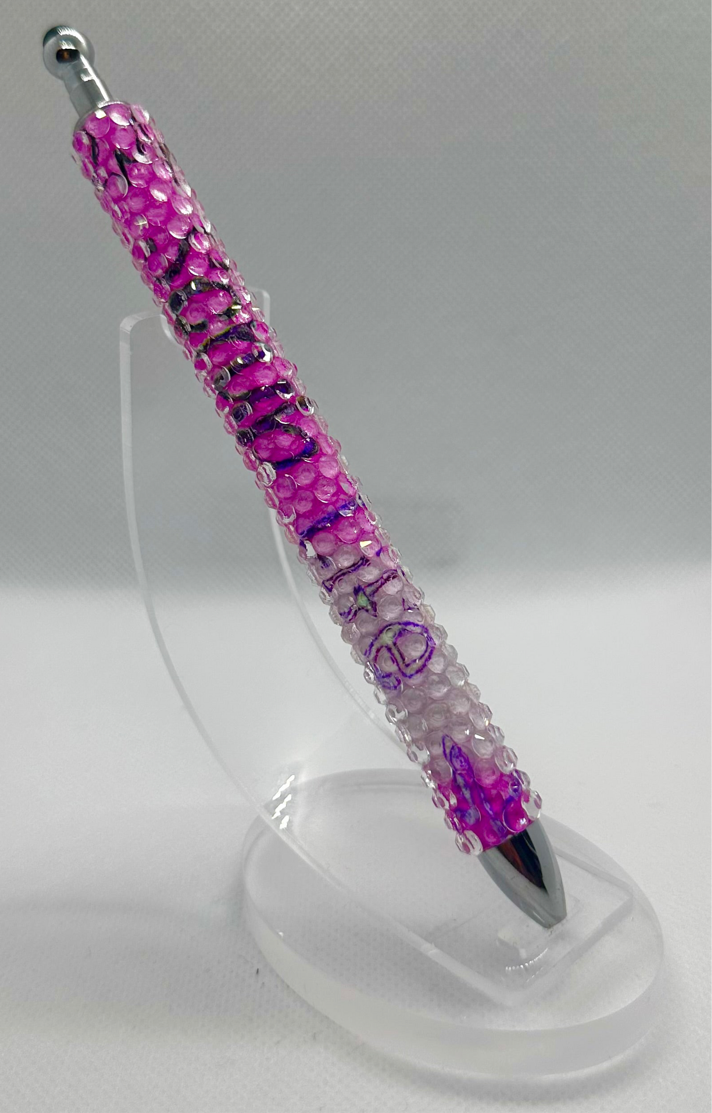 Pink scrub life pen