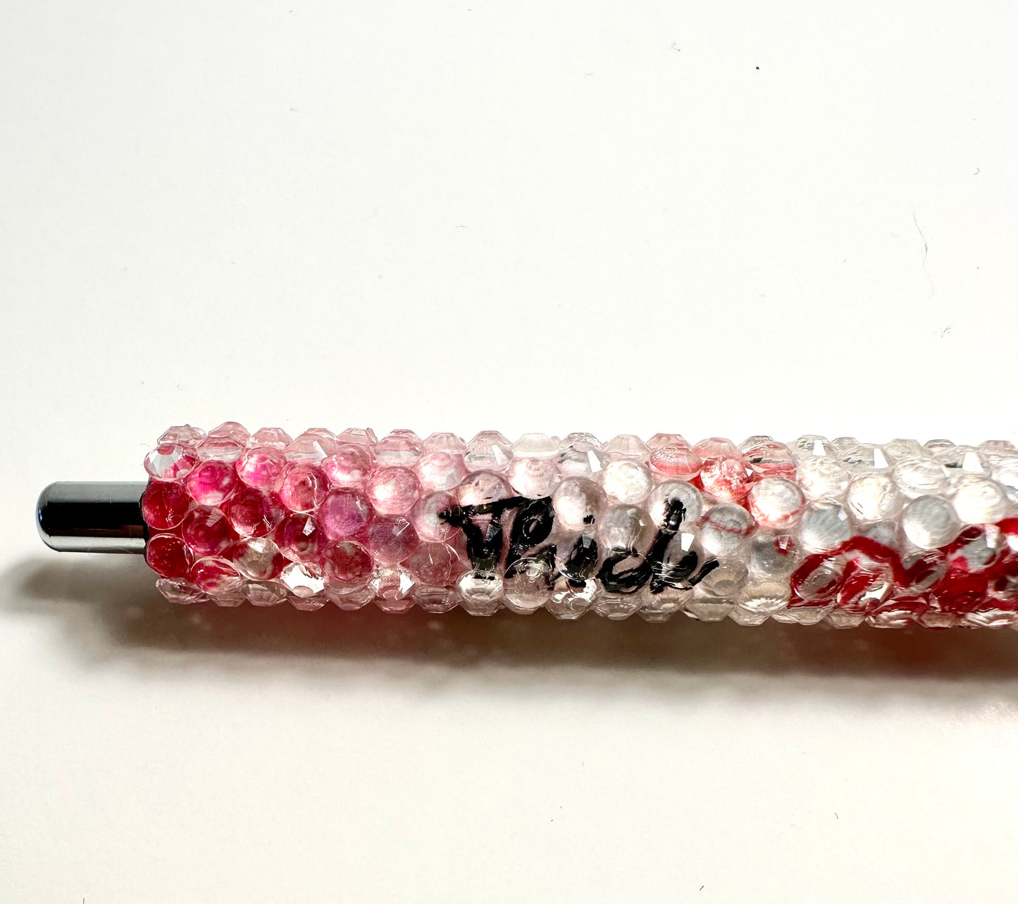 Thick thighs valentine vibes rhinestone pen