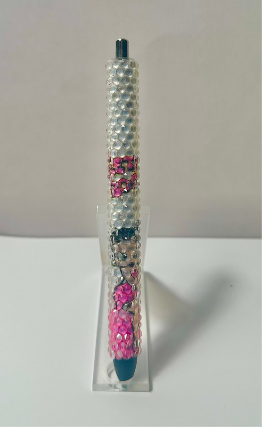 Rhinestoned Betty boop pen