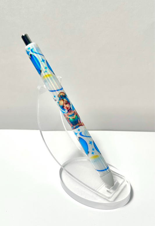 Blue fairy pen