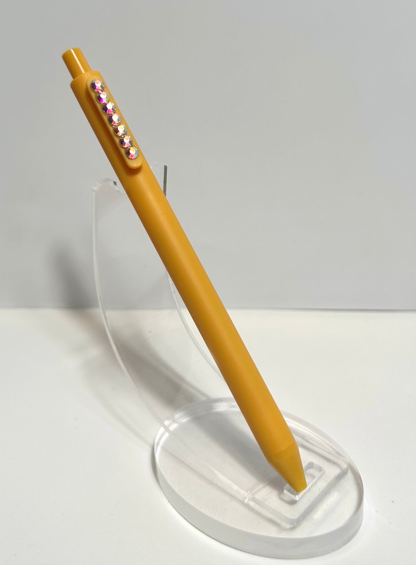 Rhinestoned colored ink gel, Pens set of 6.