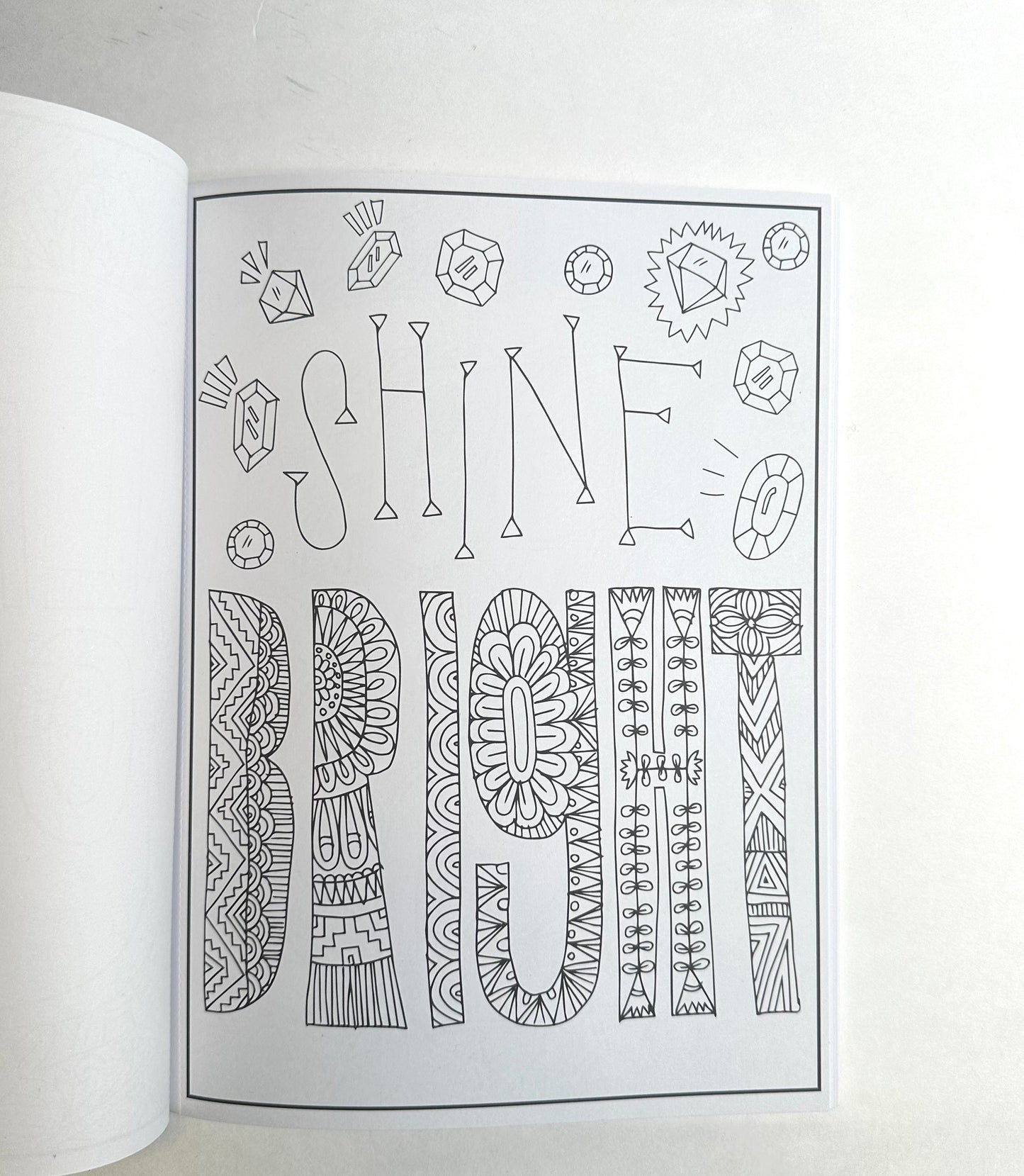 💕live💕love💕laugh adult coloring book