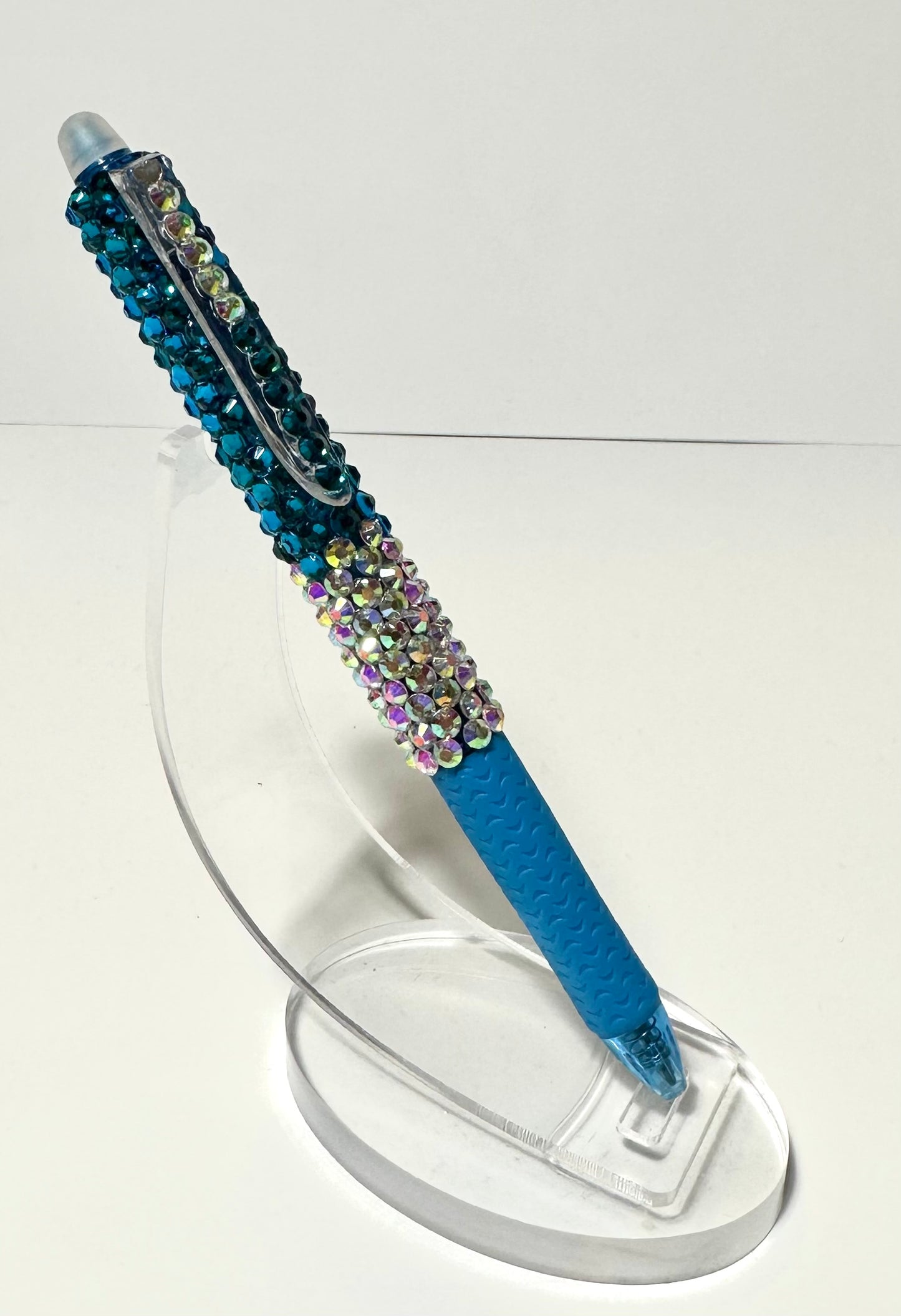 Clickable erasable frosted(Rhinestoned)pens.