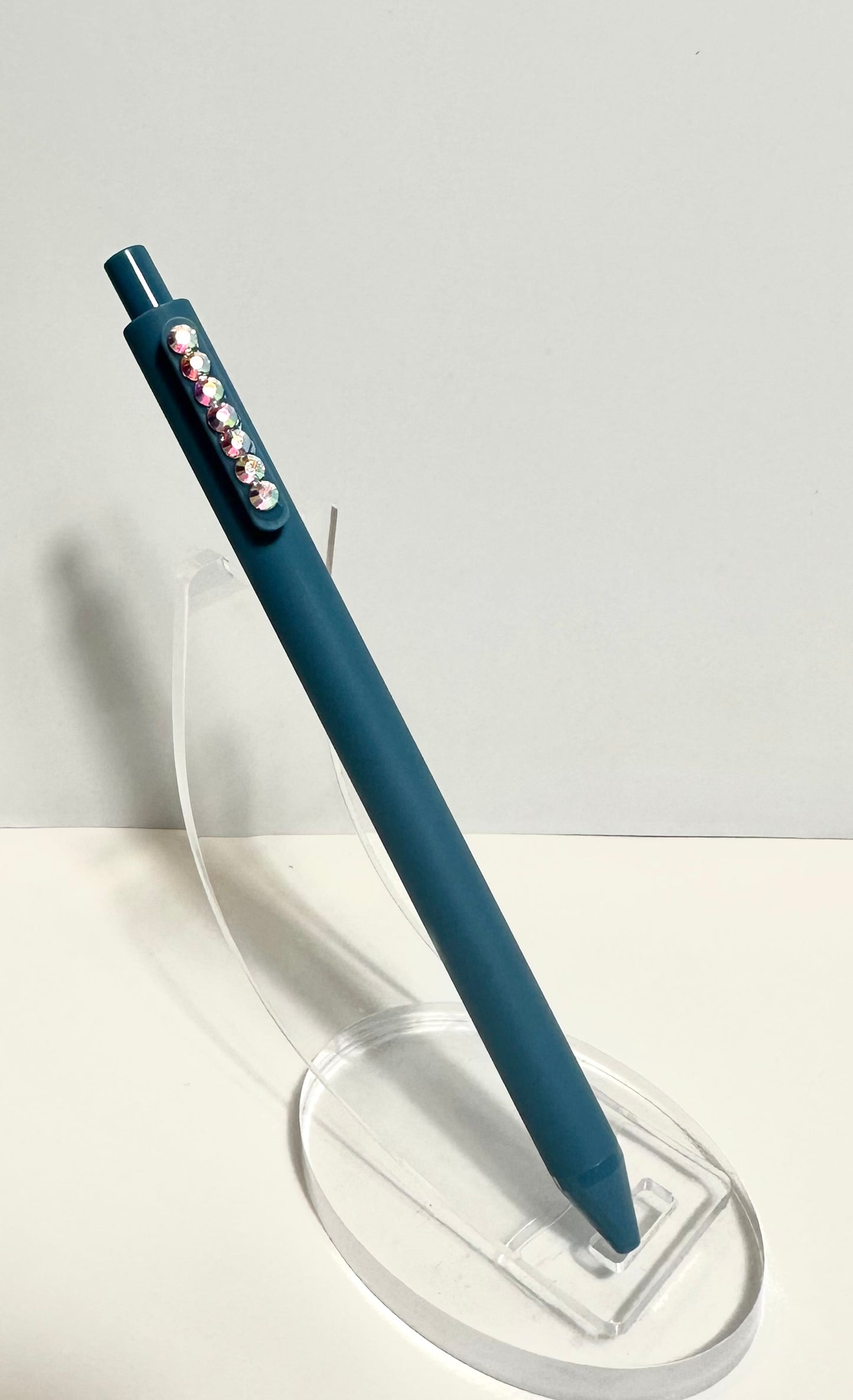 Rhinestone colored ink gel, pens, set of six